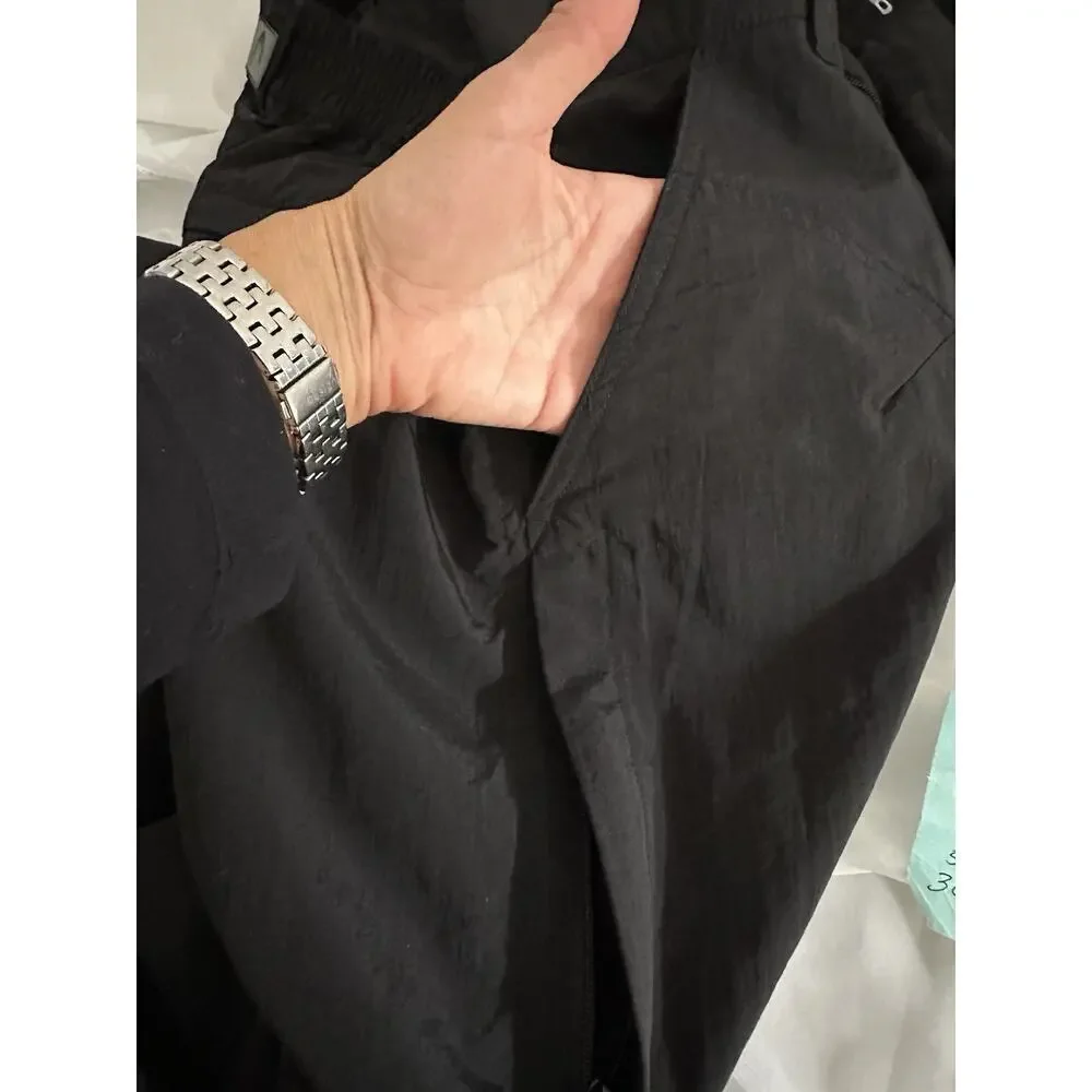 VTG 90’s HEAD Men’s Large Black Nylon Ski Snowboarding Pants made In Russia